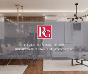 elevate your home decor: incorporating brass finishes with style