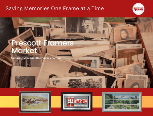 creative ideas for framing keepsake photos and memorabilia