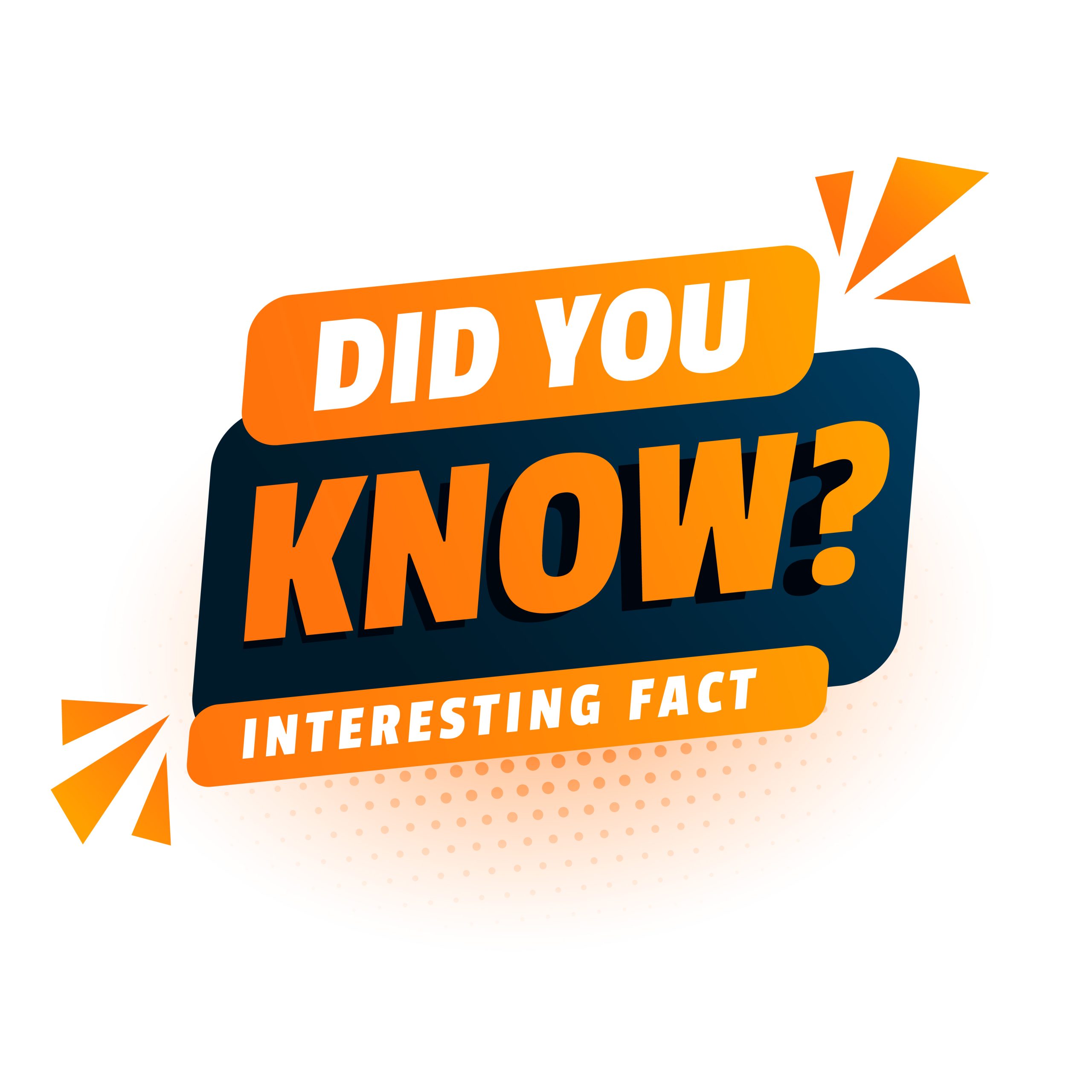 did you know facts modern background vector illustration did you know facts modern background vector illustration