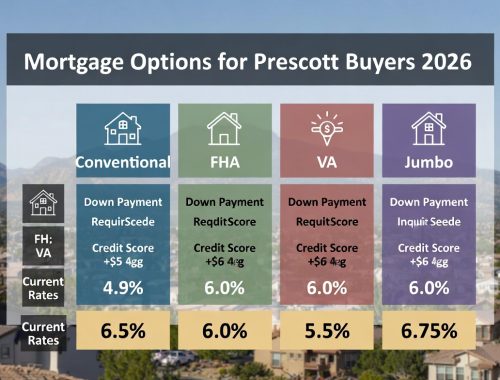 understanding mortgage types, rates & strategies for prescott buyers