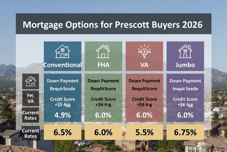 understanding mortgage types, rates & strategies for prescott buyers